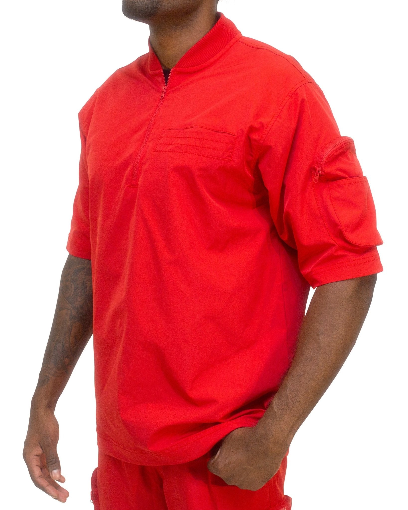 Active Short Sleeve Shirt - Royal Blue® Apparel Red / S