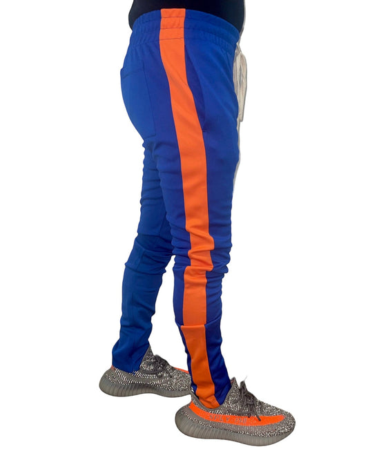 Tricot Track Pants - Royal Blue® Apparel Royal/Orange / S