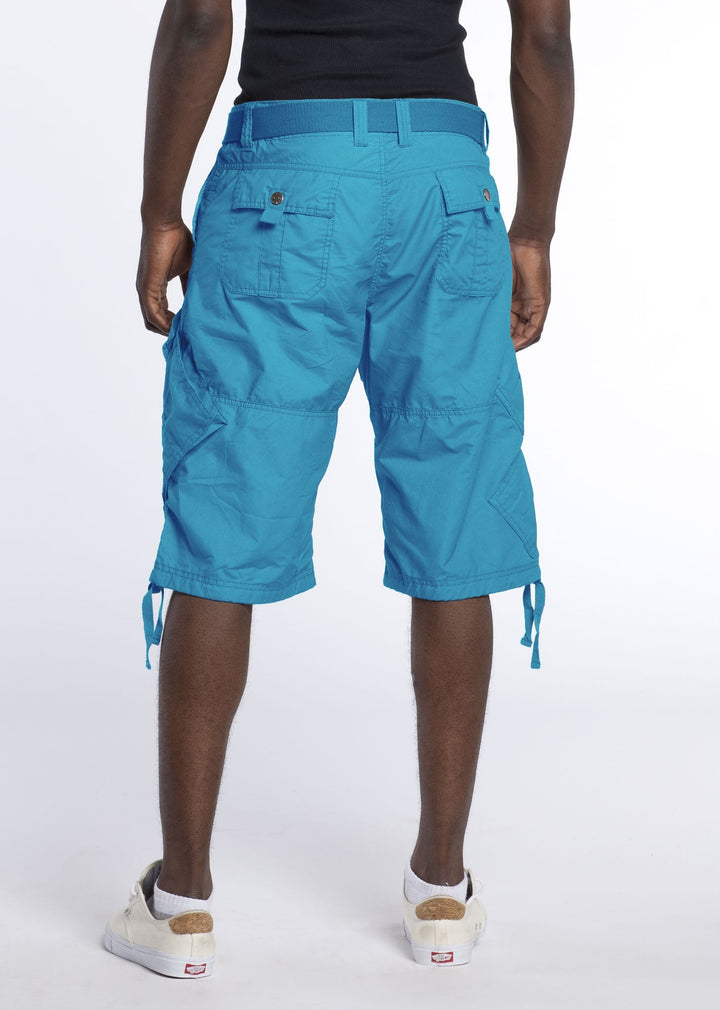 Cargo Shorts w/Belt - Royal Blue® Apparel