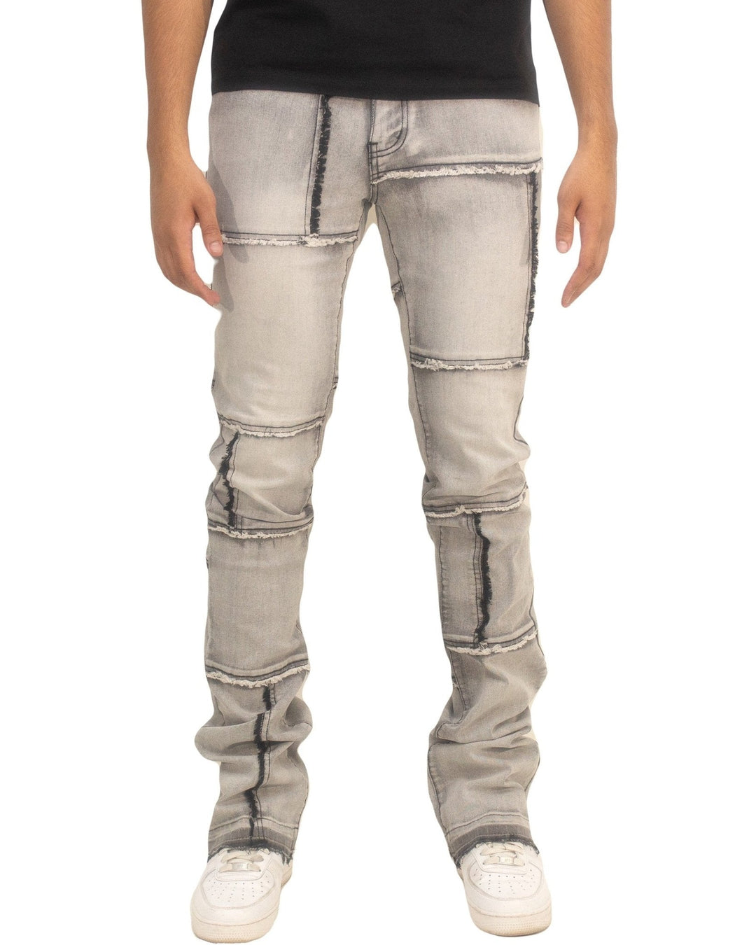 Fashion Stacked Jeans - Royal Blue® Apparel