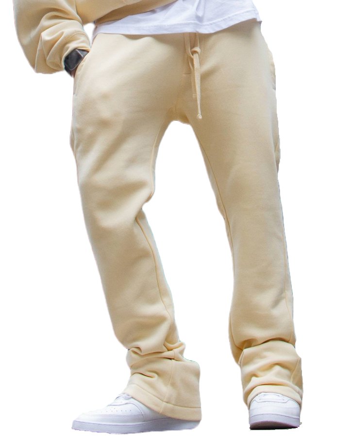 Fleece Stacked Pants – Cozy Warmth with a Streetwear Edge - Royal Blue® Apparel