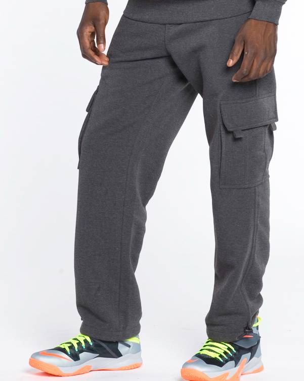 Heavy Fleece Cargo Sweatpants - Royal Blue® Apparel
