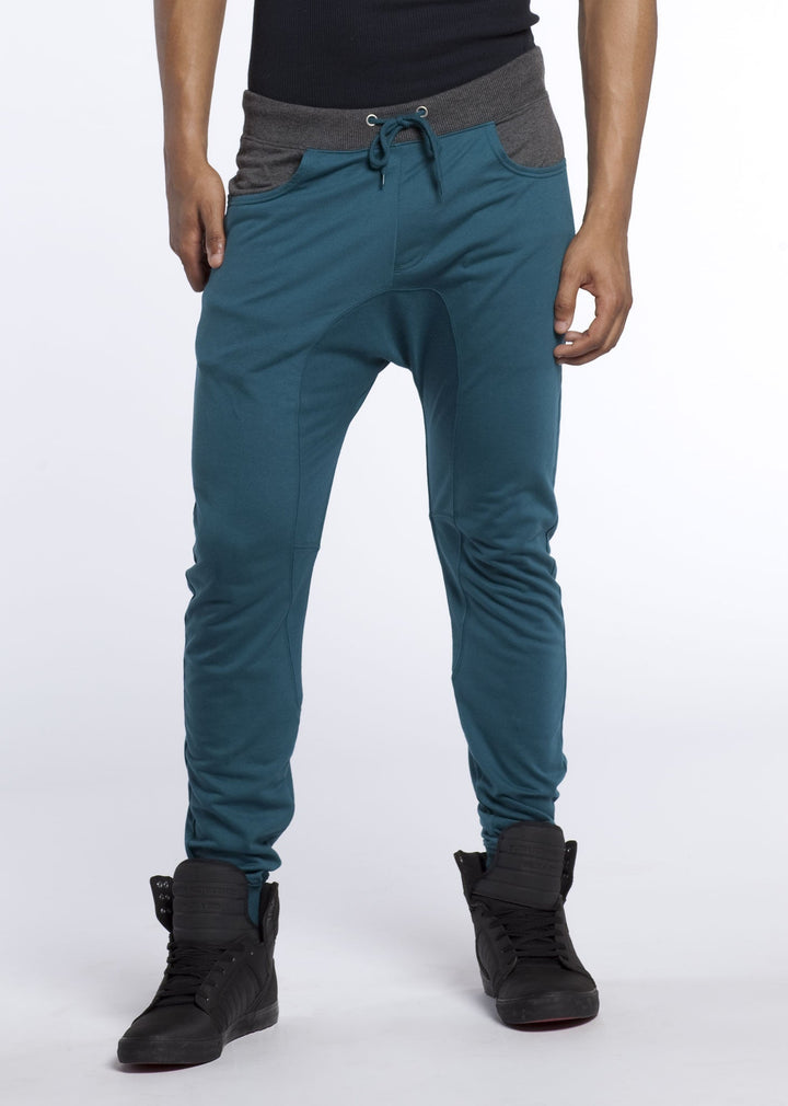 Jogger with Contrasting Waistband - Royal Blue® Apparel