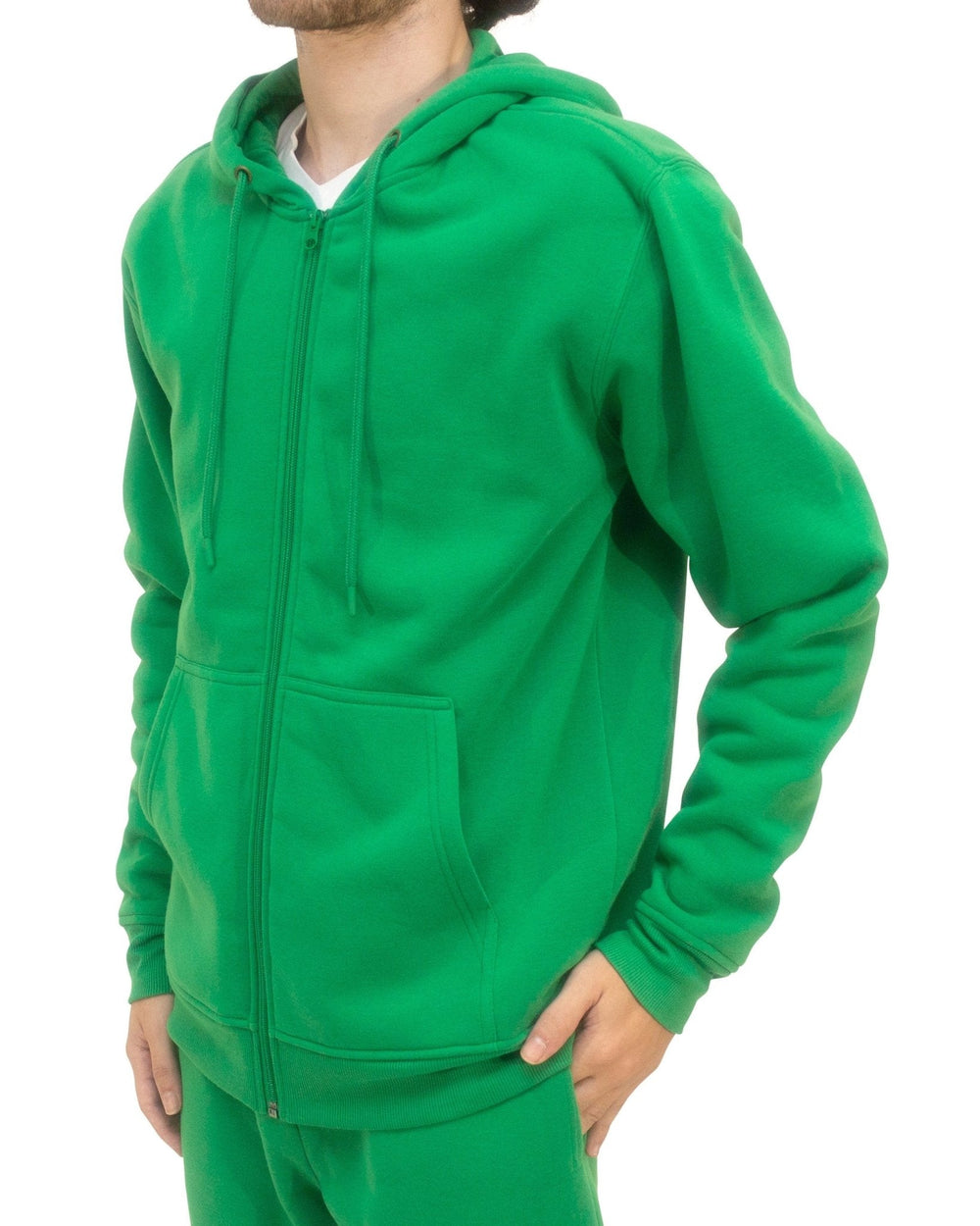 Lightweight Fleece Zip - up Hoodie - Royal Blue® Apparel