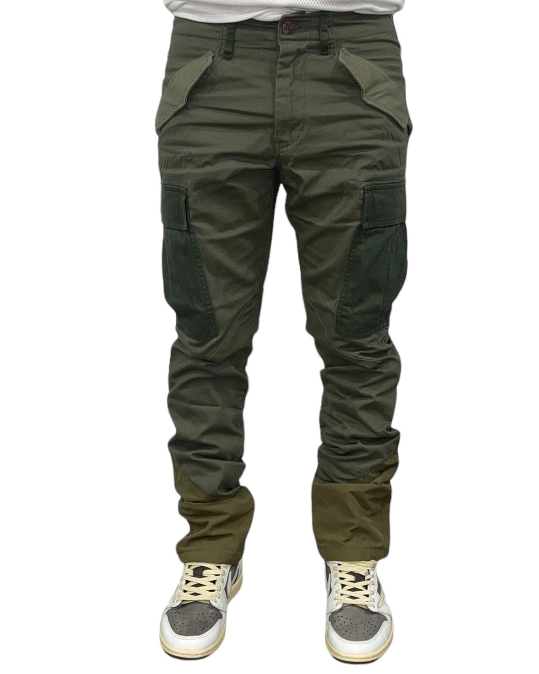 Olive Cargo Pants - Royal Blue® Apparel