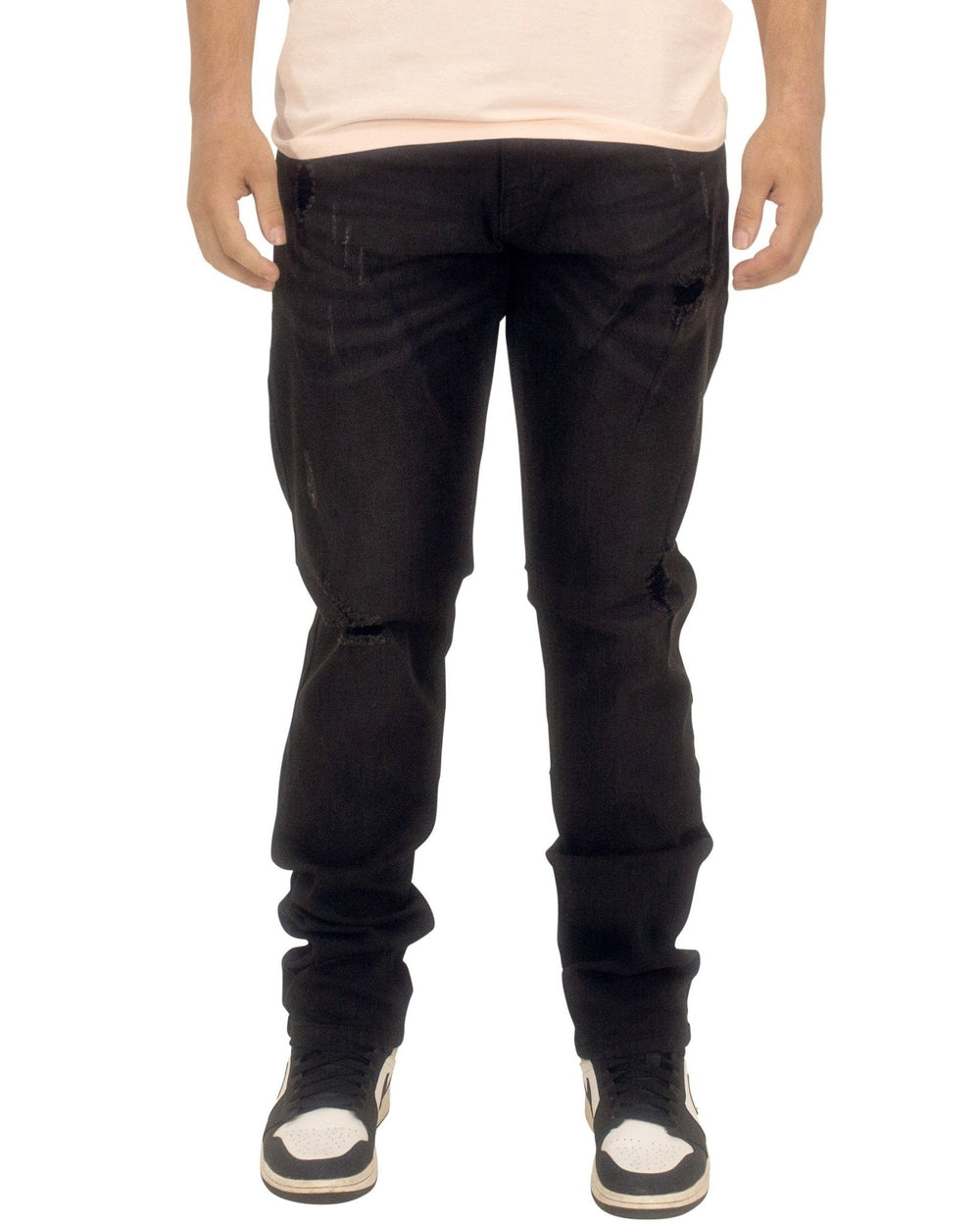 Stretch Athletic Rip Denim - Royal Blue® Apparel