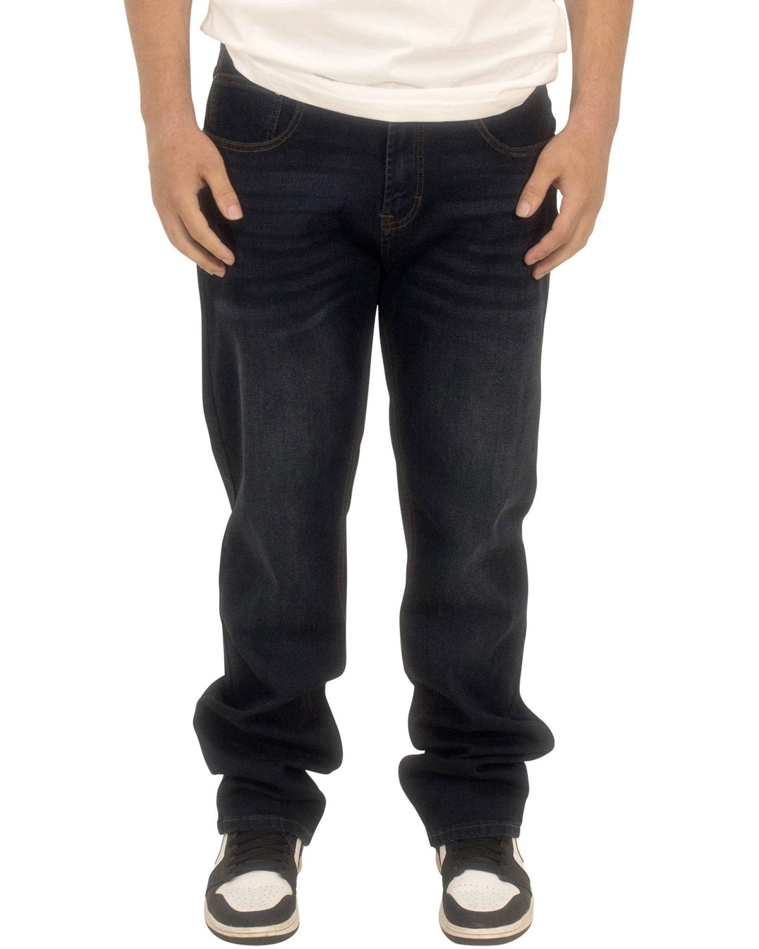Stretch Relaxed - Straight Denim (Dark) - Royal Blue® Apparel