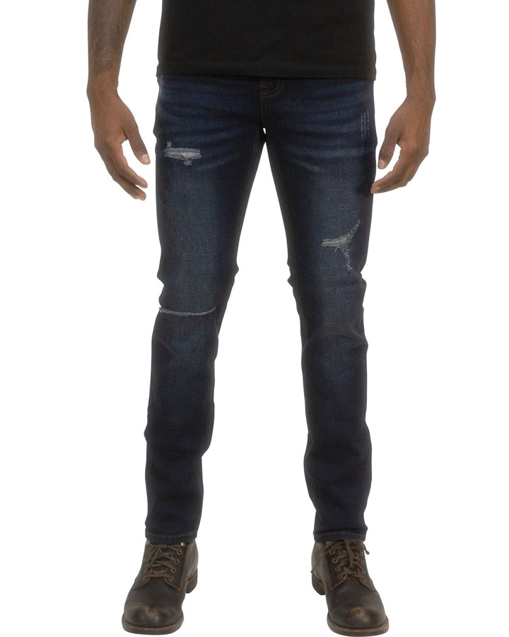 Super Skinny Rip Denim - Royal Blue® Apparel