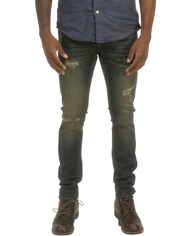 Super Skinny Rip Denim - Royal Blue® Apparel