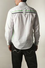 Load image into Gallery viewer, Button Long Sleeve Shirt - White Back
