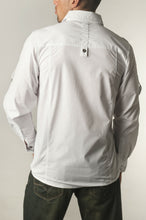 Load image into Gallery viewer, Button Long Sleeve Shirt - White Back
