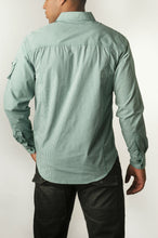 Load image into Gallery viewer, Button Long Sleeve Shirt - Alpine Back
