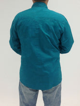 Load image into Gallery viewer, Button Shirt - Green Back
