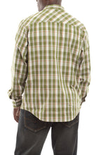 Load image into Gallery viewer, Button Long Sleeve Shirt - Forest Back
