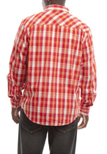 Load image into Gallery viewer, Button Long Sleeve Shirt - Poppy Back
