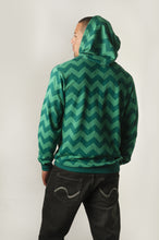 Load image into Gallery viewer, Hoodie - Alpine Green Back
