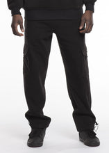Load image into Gallery viewer, 4161P Black, Men&#39;s Classic Fleece Cargo Pants
