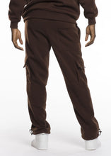Load image into Gallery viewer, 4161P Brown, Men&#39;s Classic Fleece Cargo Pants
