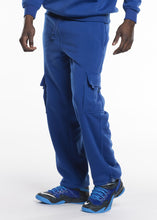 Load image into Gallery viewer, 4161P Royal, Men&#39;s Classic Fleece Cargo Pants
