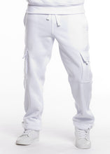 Load image into Gallery viewer, 4161P White, Men&#39;s Classic Fleece Cargo Pants
