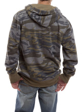 Load image into Gallery viewer, Hoodie - Olive Camo Back
