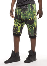 Load image into Gallery viewer, Marijuana Print Ares Jogger Shorts
