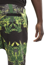 Load image into Gallery viewer, Marijuana Print Ares Jogger Shorts
