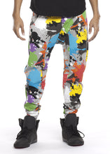 Load image into Gallery viewer, Paint Splatter Print Ares Joggers
