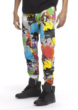 Load image into Gallery viewer, Paint Splatter Print Ares Joggers
