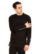 Load image into Gallery viewer, Moto French Terry Crew Neck
