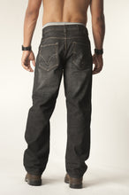 Load image into Gallery viewer, Relaxed Fit Jeans - Black Back
