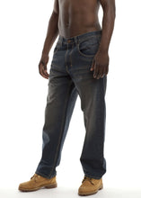 Load image into Gallery viewer, Relaxed Fit Jeans - Rust Side
