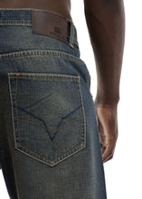 Load image into Gallery viewer, Relaxed Fit Jeans - Rust Back Pocket
