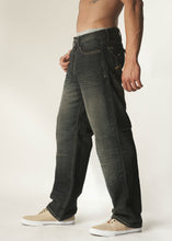 Load image into Gallery viewer, Straight Fit Jeans - Dark Lava Side
