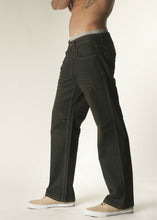 Load image into Gallery viewer, Straight Fit Jeans - Brown Side
