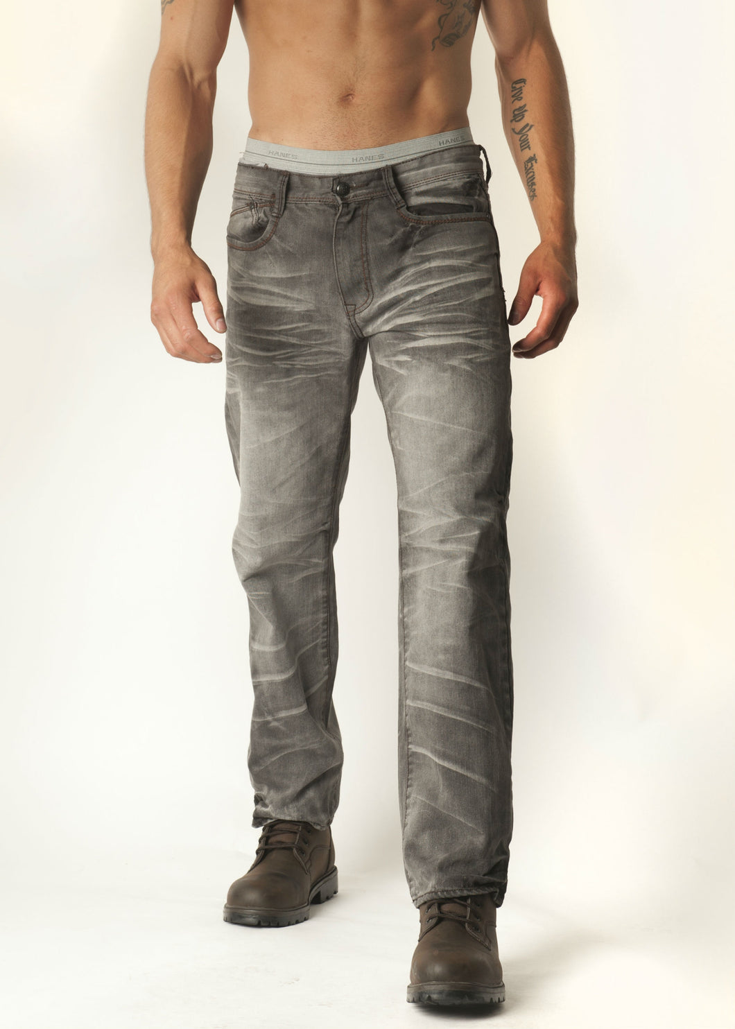 Men's Straight Fit Denim Jeans