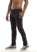 Load image into Gallery viewer, Skinny Jeans - Charcoal Gray Side
