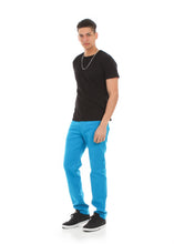 Load image into Gallery viewer, 8183 Turquoise, Men&#39;s Skinny Fit Stretch Jeans
