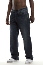 Load image into Gallery viewer, Relaxed Fit Jeans - Burt Wash Side

