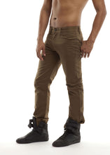 Load image into Gallery viewer, Skinny Pants - Military Olive Side
