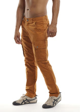Load image into Gallery viewer, Skinny Cargo Pants - Carhart Camel Side
