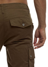 Load image into Gallery viewer, Skinny Cargo Pants - Military Olive Back Pocket
