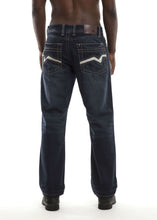 Load image into Gallery viewer, Straight Fit Jeans - Manhattan Wash Back
