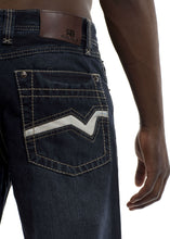 Load image into Gallery viewer, Straight Fit Jeans - Manhattan Wash Back Pocket
