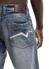 Load image into Gallery viewer, Straight Fit Jeans - Squirrel Wash Back Pocket
