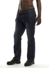 Load image into Gallery viewer, Straight Fit Jeans - Indigo Magnum Side
