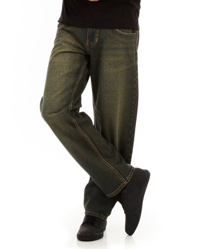 8207 Brown, Men's Relaxed Fit Denim Jeans