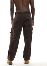 Load image into Gallery viewer, Cargo Pants - Brown Back
