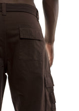 Load image into Gallery viewer, Cargo Pants - Brown Back Pocket
