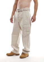 Load image into Gallery viewer, Cargo Pants - Stone
